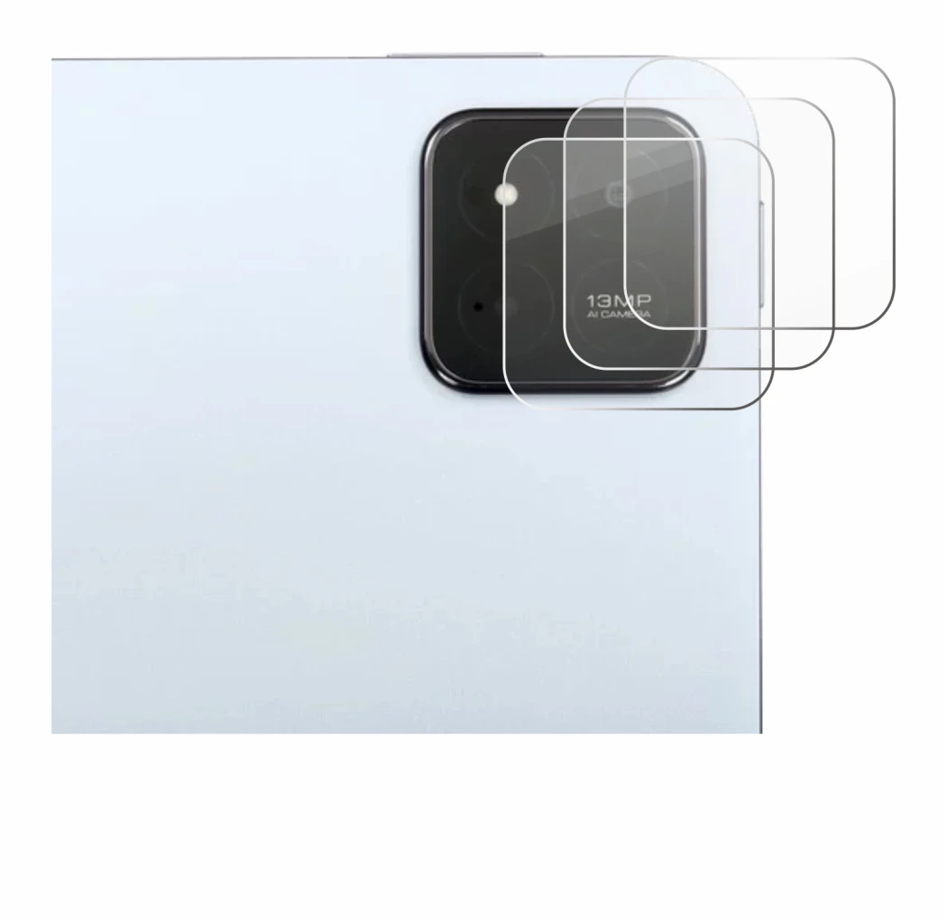 Immagine del dispositivo Xiaomi Pad 7 (SOLO Fotocamera) con un'ampia varietà di protezioni per lo schermo.