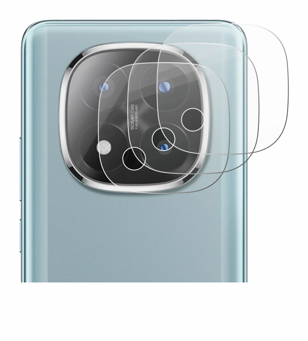 Immagine del dispositivo Xiaomi Redmi Note 14 Pro Plus 5G (SOLO Fotocamera) con un'ampia varietà di protezioni per lo schermo.