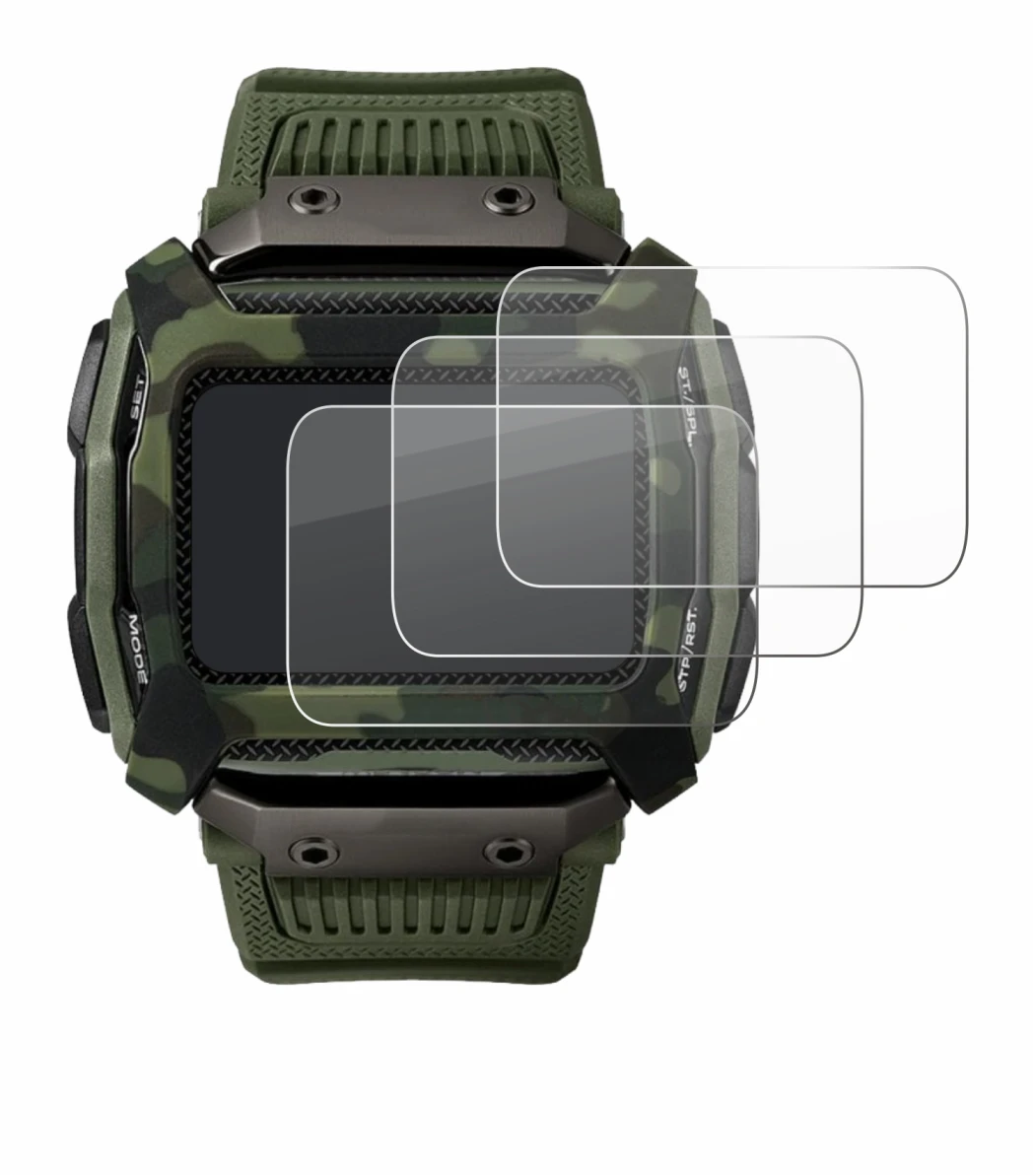Immagine del dispositivo Timex Command Shock con un'ampia varietà di protezioni per lo schermo.