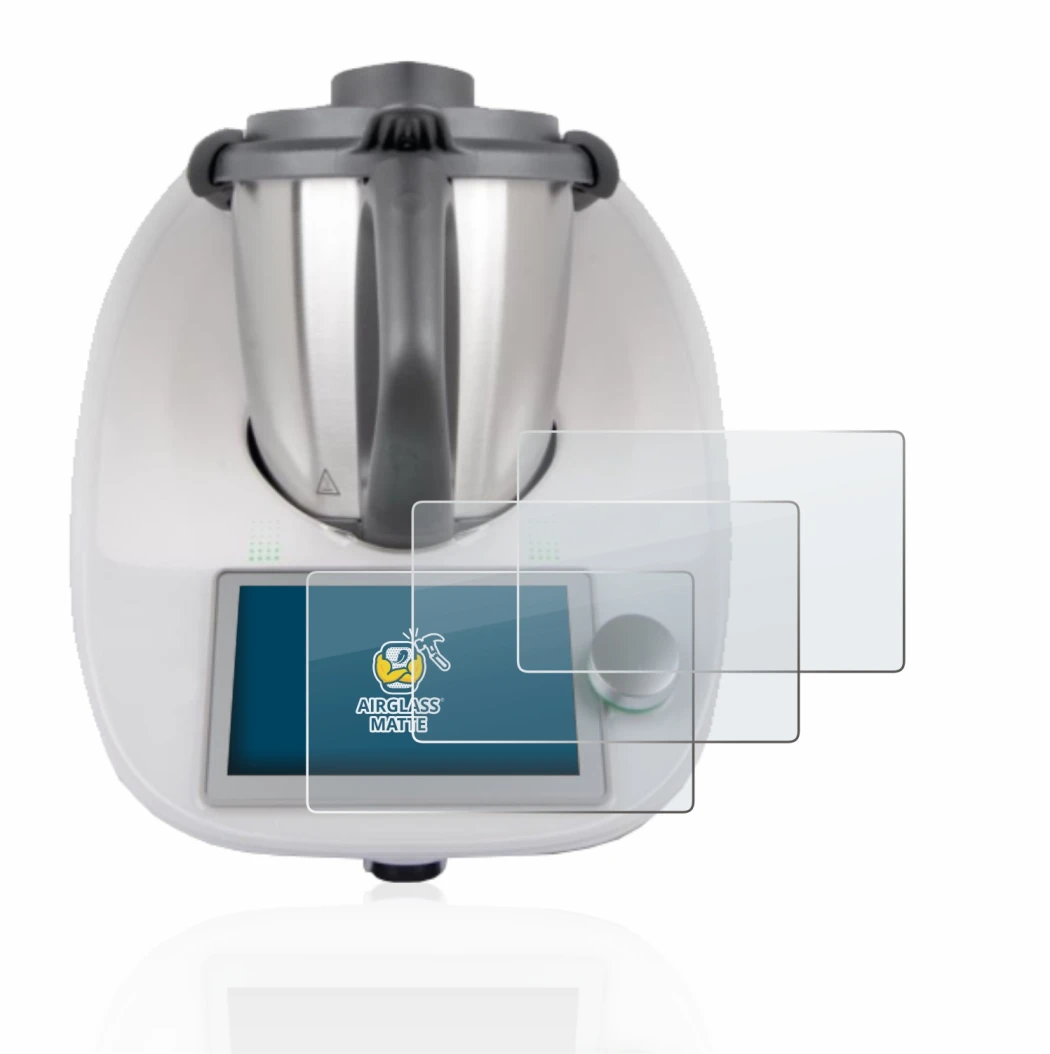 Immagine del dispositivo Vorwerk Bimby TM6 con un'ampia varietà di protezioni per lo schermo.