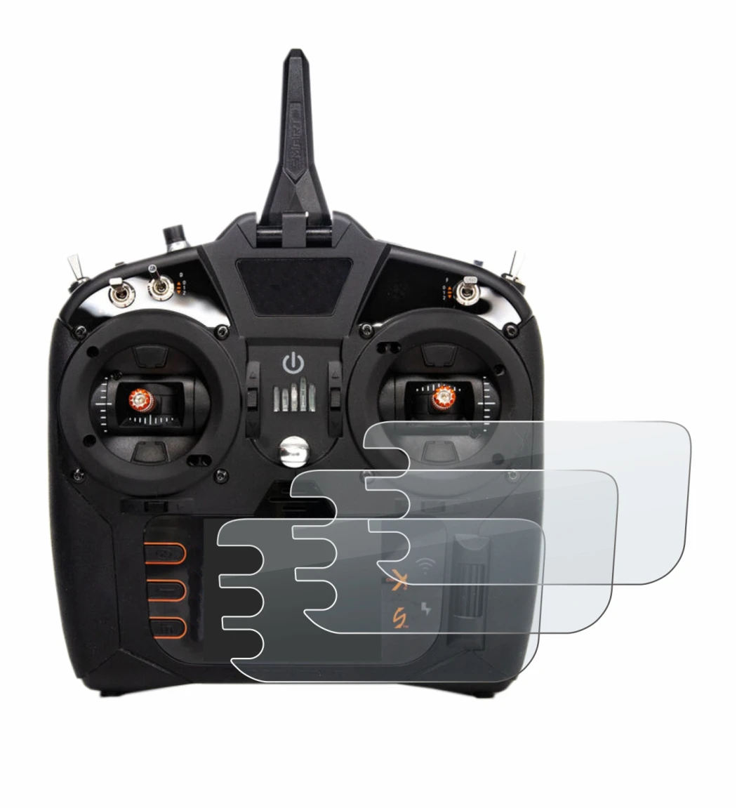 Immagine del dispositivo Spektrum NX8 con un'ampia varietà di protezioni per lo schermo.