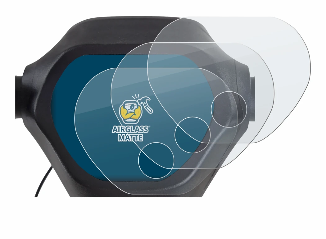 Immagine del dispositivo Epowerfun ePF-2 con un'ampia varietà di protezioni per lo schermo.