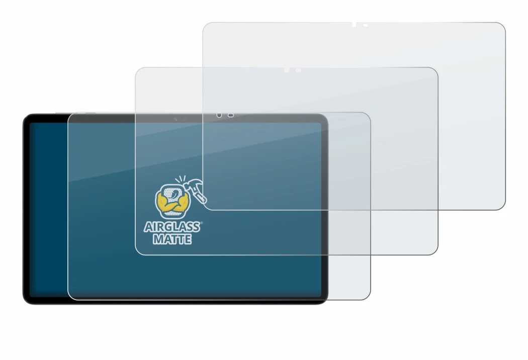 Immagine del dispositivo Honor Pad X9 con un'ampia varietà di protezioni per lo schermo.