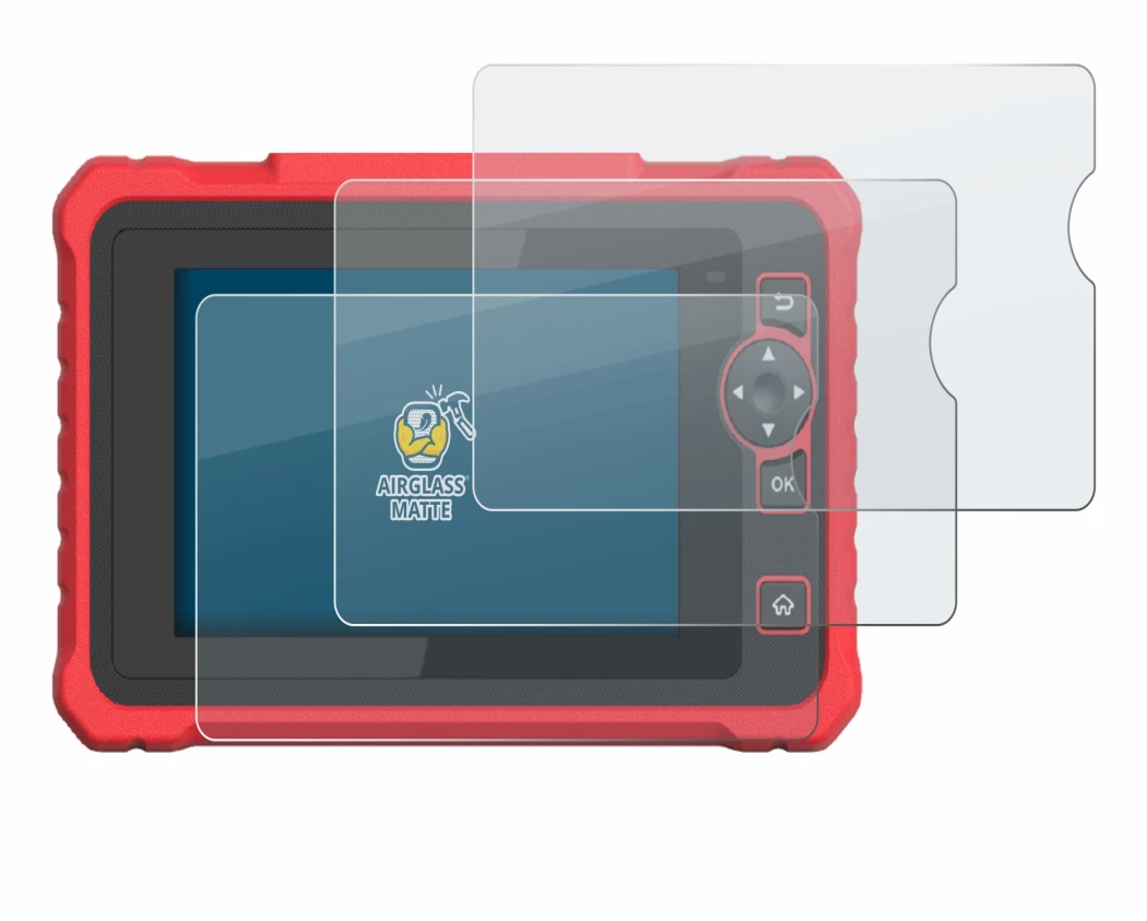 Immagine del dispositivo Launch CRP 359 con un'ampia varietà di protezioni per lo schermo.