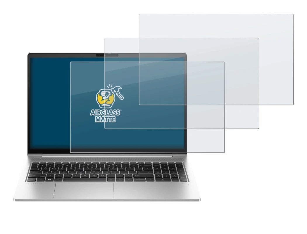 Immagine del dispositivo HP EliteBook 640 G10 con un'ampia varietà di protezioni per lo schermo.