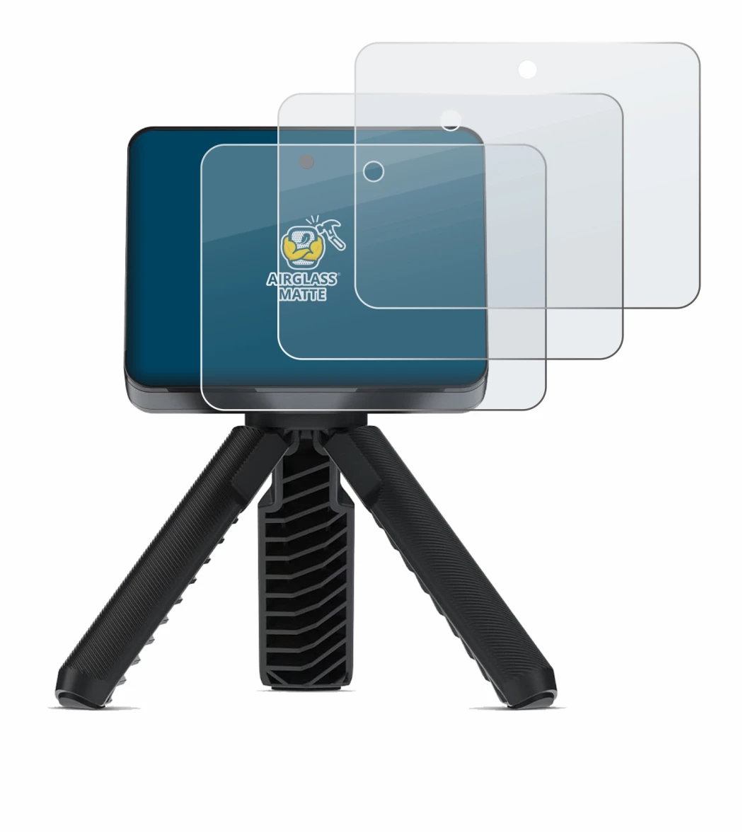 Immagine del dispositivo Garmin Approach R10 con un'ampia varietà di protezioni per lo schermo.