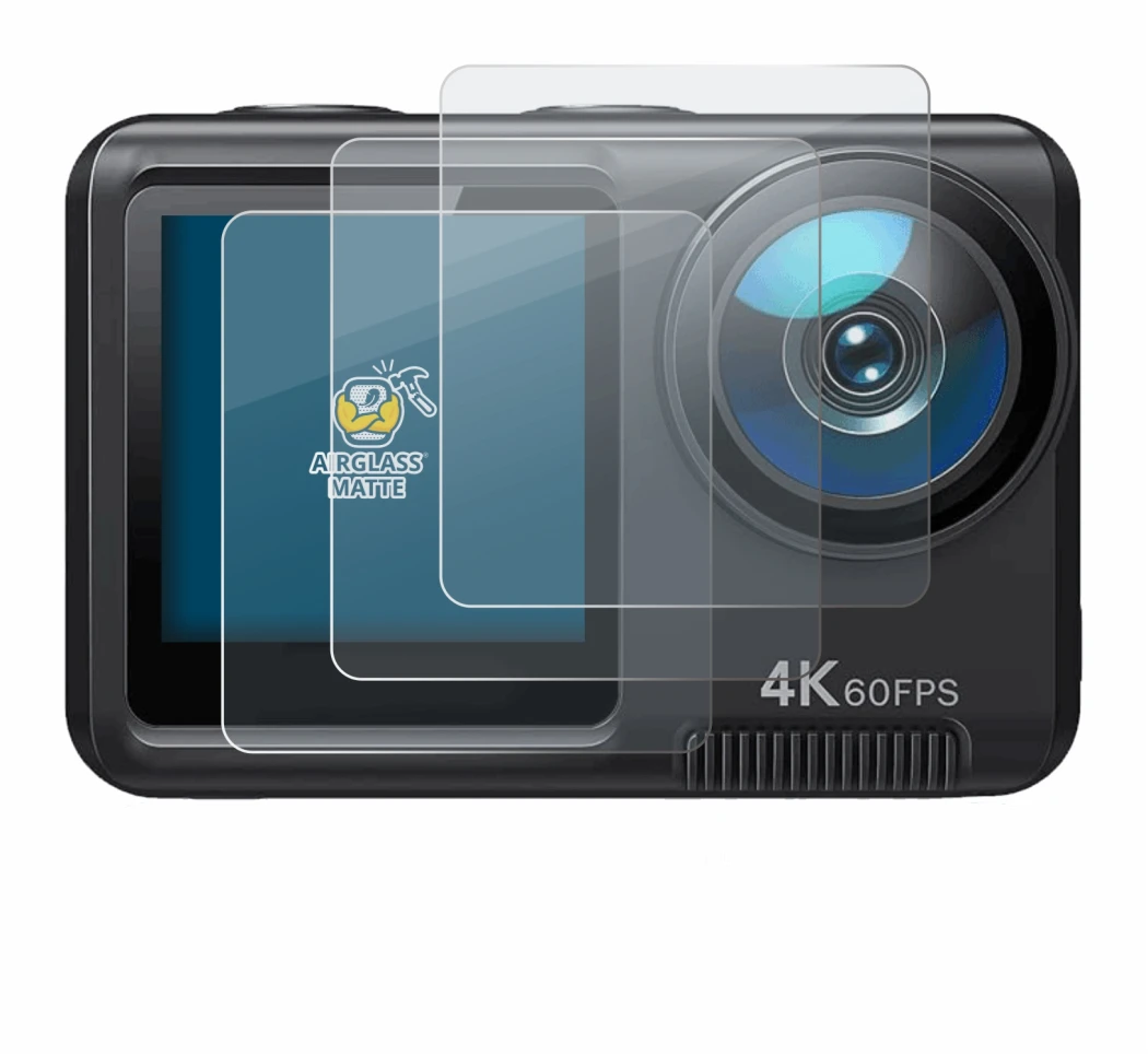 Immagine del dispositivo Wolfang GA420 con un'ampia varietà di protezioni per lo schermo.