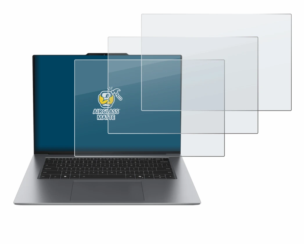 Immagine del dispositivo Lenovo ThinkPad X9 15 G1 con un'ampia varietà di protezioni per lo schermo.