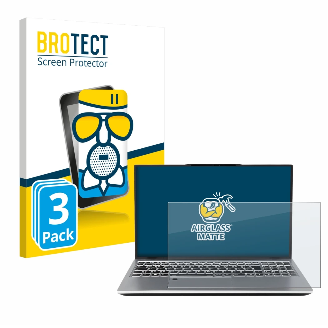 Parte frontale di una confezione del prodotto con il logo del marchio BROTECT. Accanto è raffigurato il dispositivo terra Mobi