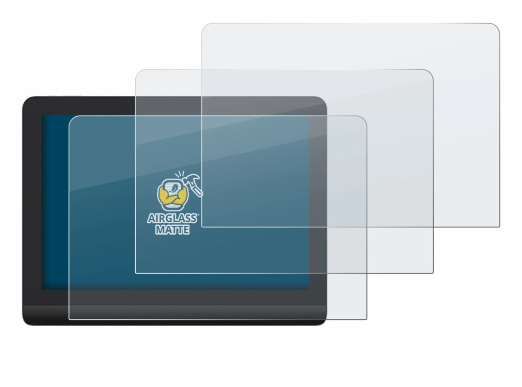 Immagine del dispositivo XP-Pen Artist Pro 16 Gen 2 con un'ampia varietà di protezioni per lo schermo.