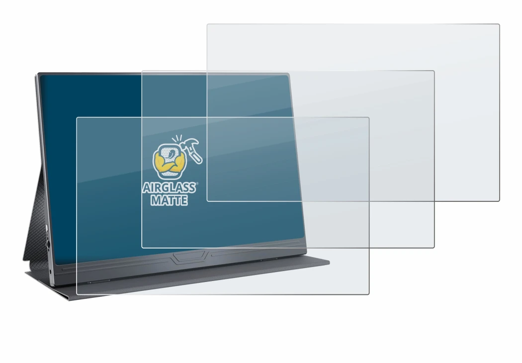 Immagine del dispositivo CUIUIC GS156B2 con un'ampia varietà di protezioni per lo schermo.