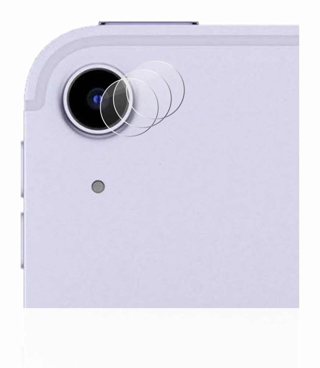 Immagine del dispositivo Apple iPad Air 5 WiFi 2022 (SOLO Fotocamera, 5a Gen.) con un'ampia varietà di protezioni per lo scher