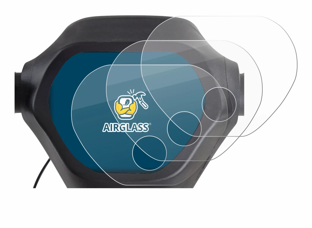 Immagine del dispositivo Epowerfun ePF-2 con un'ampia varietà di protezioni per lo schermo.