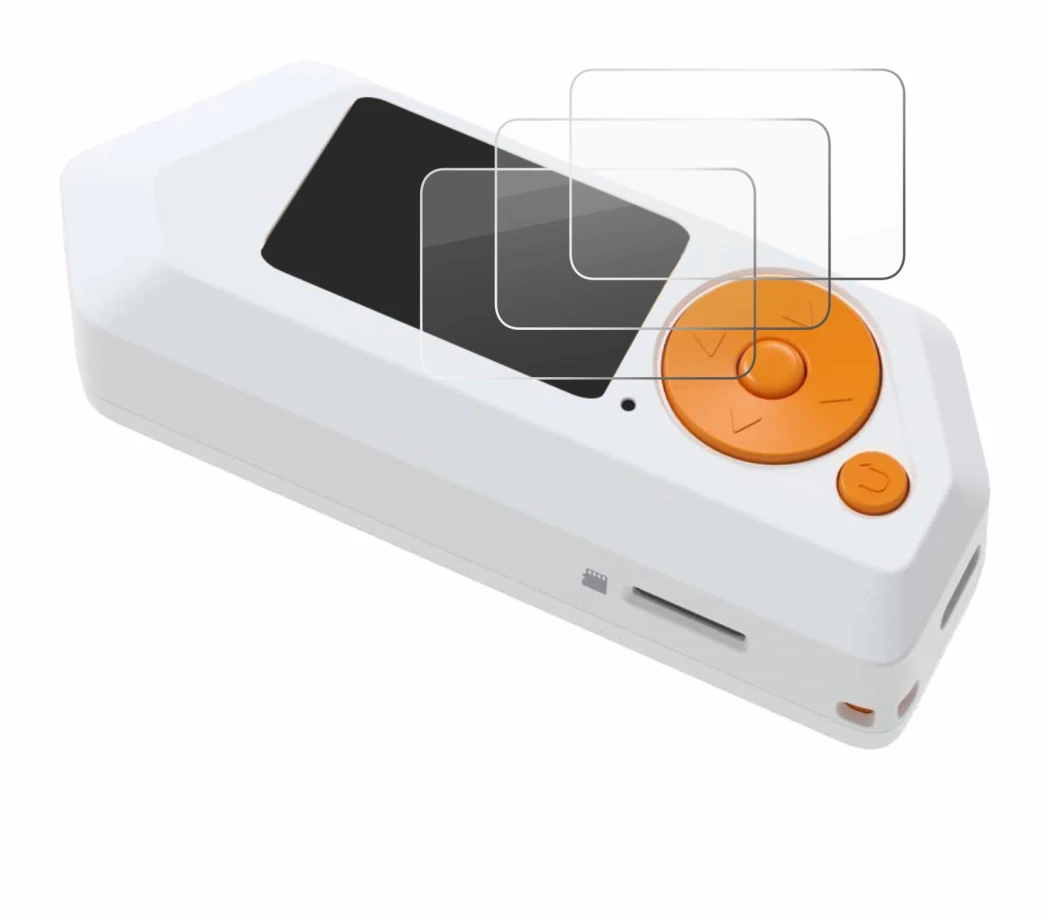 Immagine del dispositivo Flipper Zero FZ.1 con un'ampia varietà di protezioni per lo schermo.