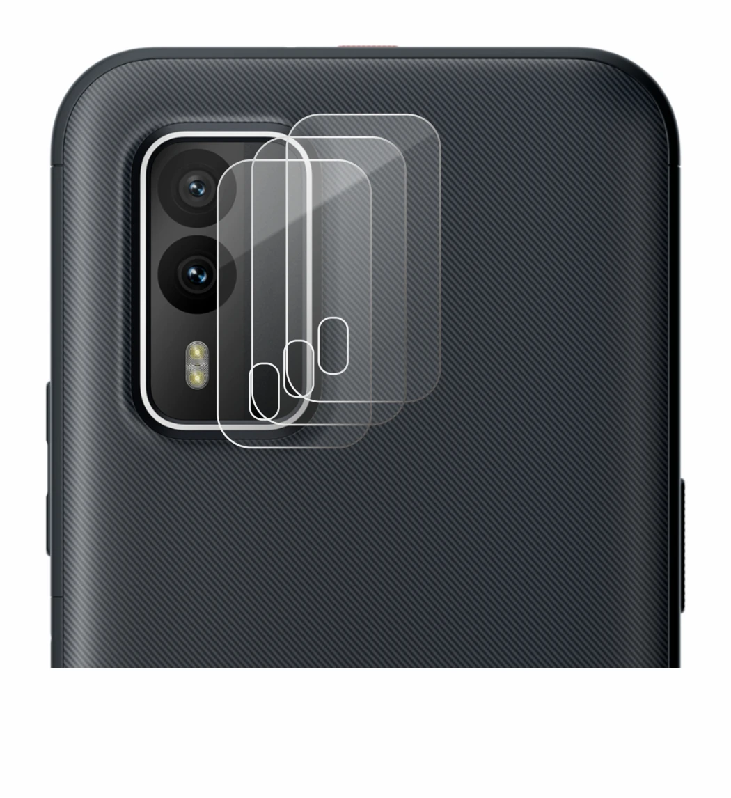 Immagine del dispositivo Nokia XR21 (SOLO Fotocamera) con un'ampia varietà di protezioni per lo schermo.