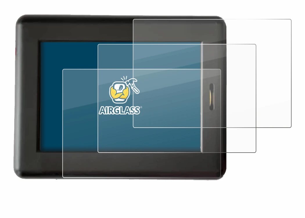 Immagine del dispositivo XC Tracer Maxx II con un'ampia varietà di protezioni per lo schermo.