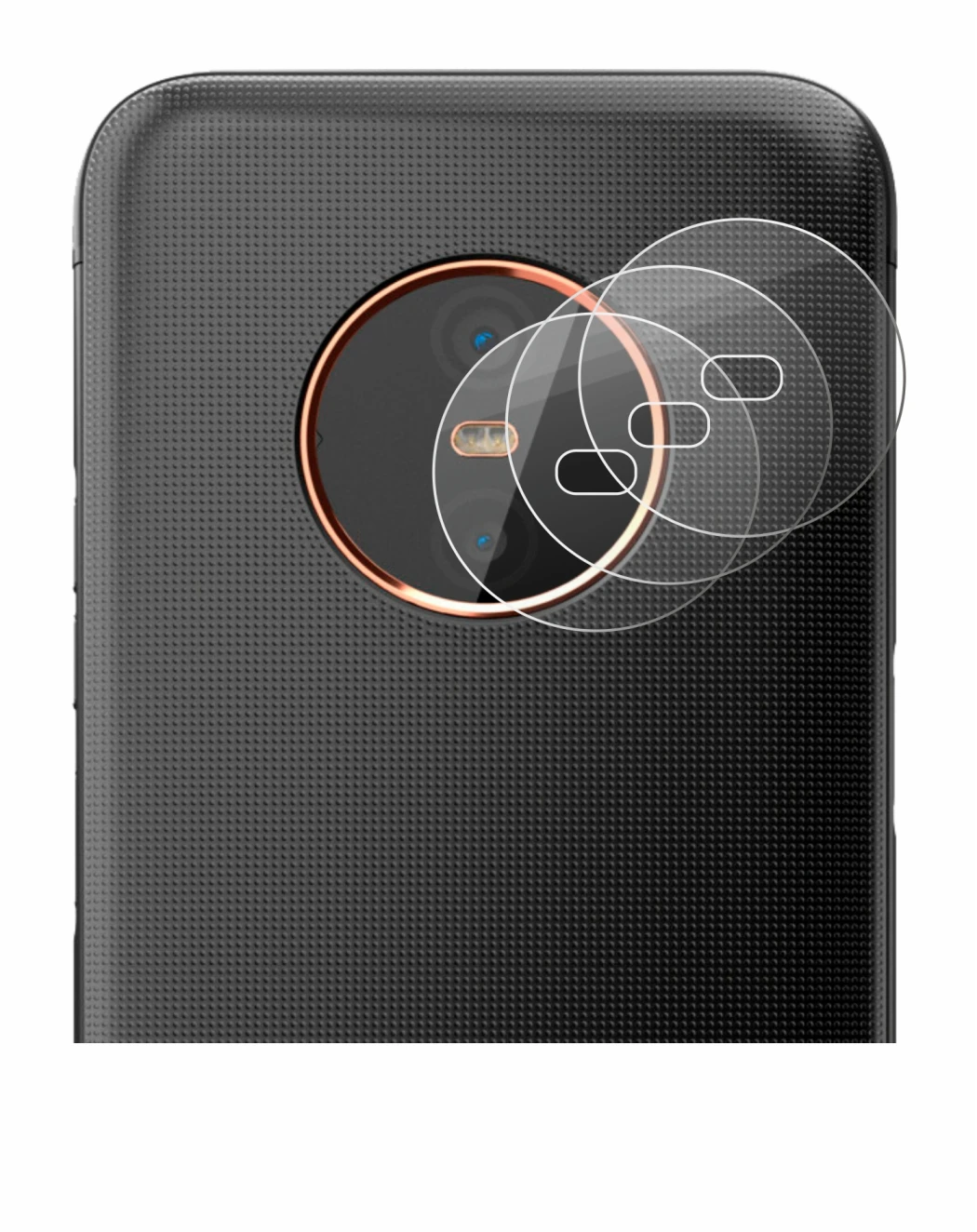 Immagine del dispositivo Gigaset GX6 Pro (SOLO Camera) con un'ampia varietà di protezioni per lo schermo.