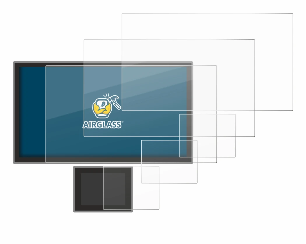 Immagine del dispositivo Icom IC-7760 con un'ampia varietà di protezioni per lo schermo.