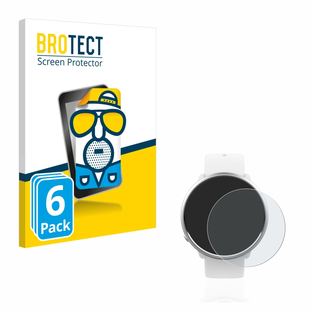 Parte frontale di una confezione del prodotto con il logo del marchio BROTECT. Accanto è raffigurato il dispositivo Polar Igni