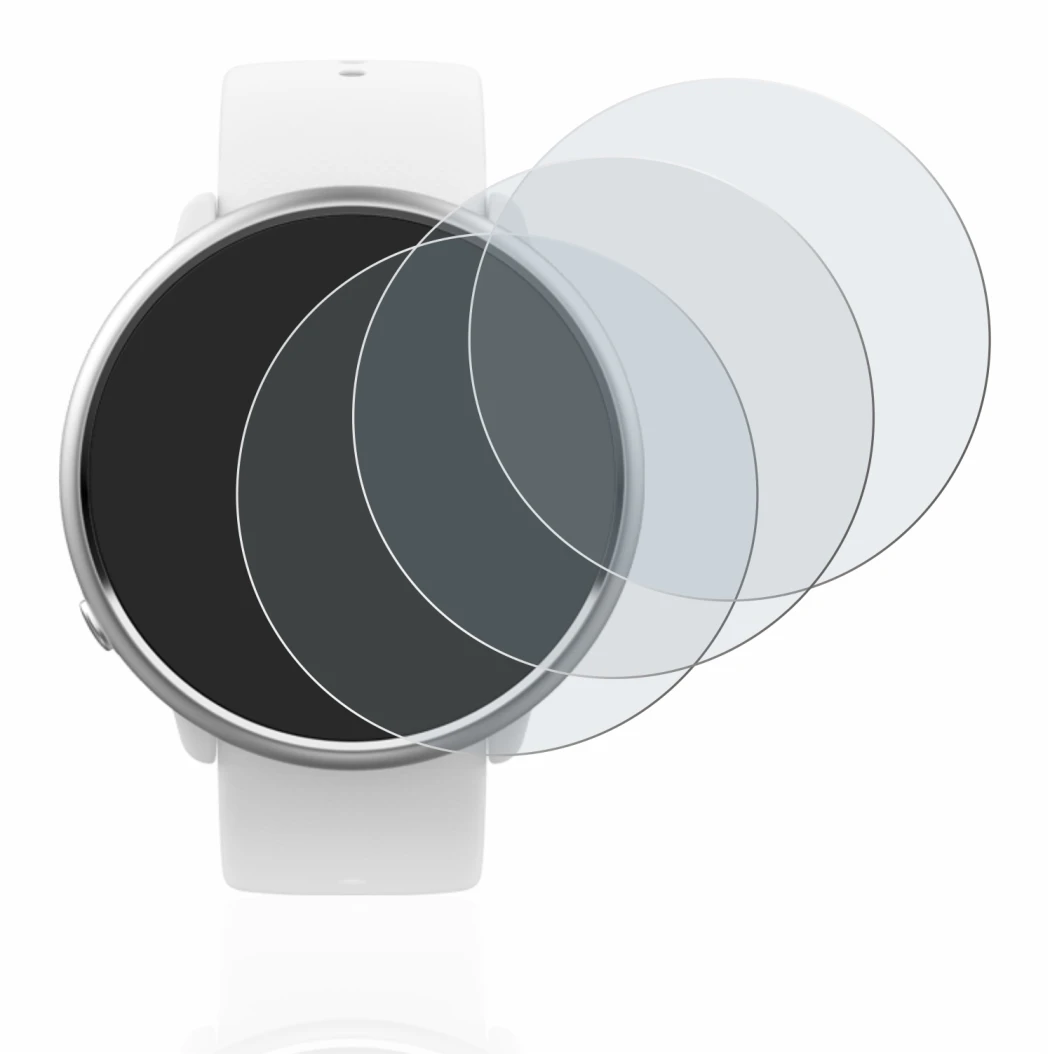 Immagine del dispositivo Polar Ignite con un'ampia varietà di protezioni per lo schermo.