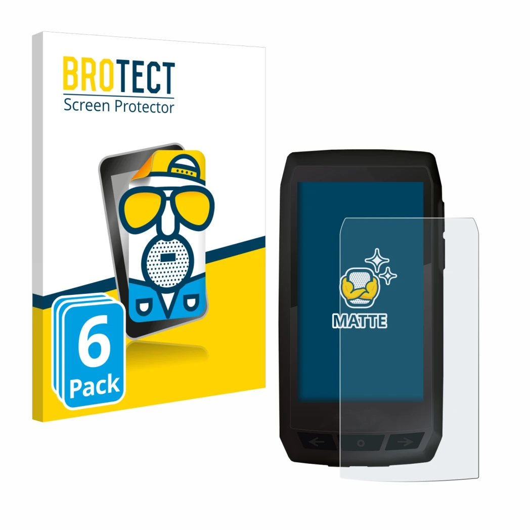 Parte frontale di una confezione del prodotto con il logo del marchio BROTECT. Accanto è raffigurato il dispositivo Ciclo Navi