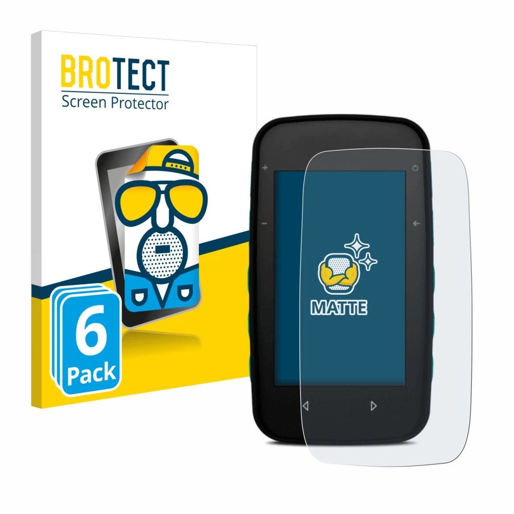 Parte frontale di una confezione del prodotto con il logo del marchio BROTECT. Accanto è raffigurato il dispositivo CompeGPS T