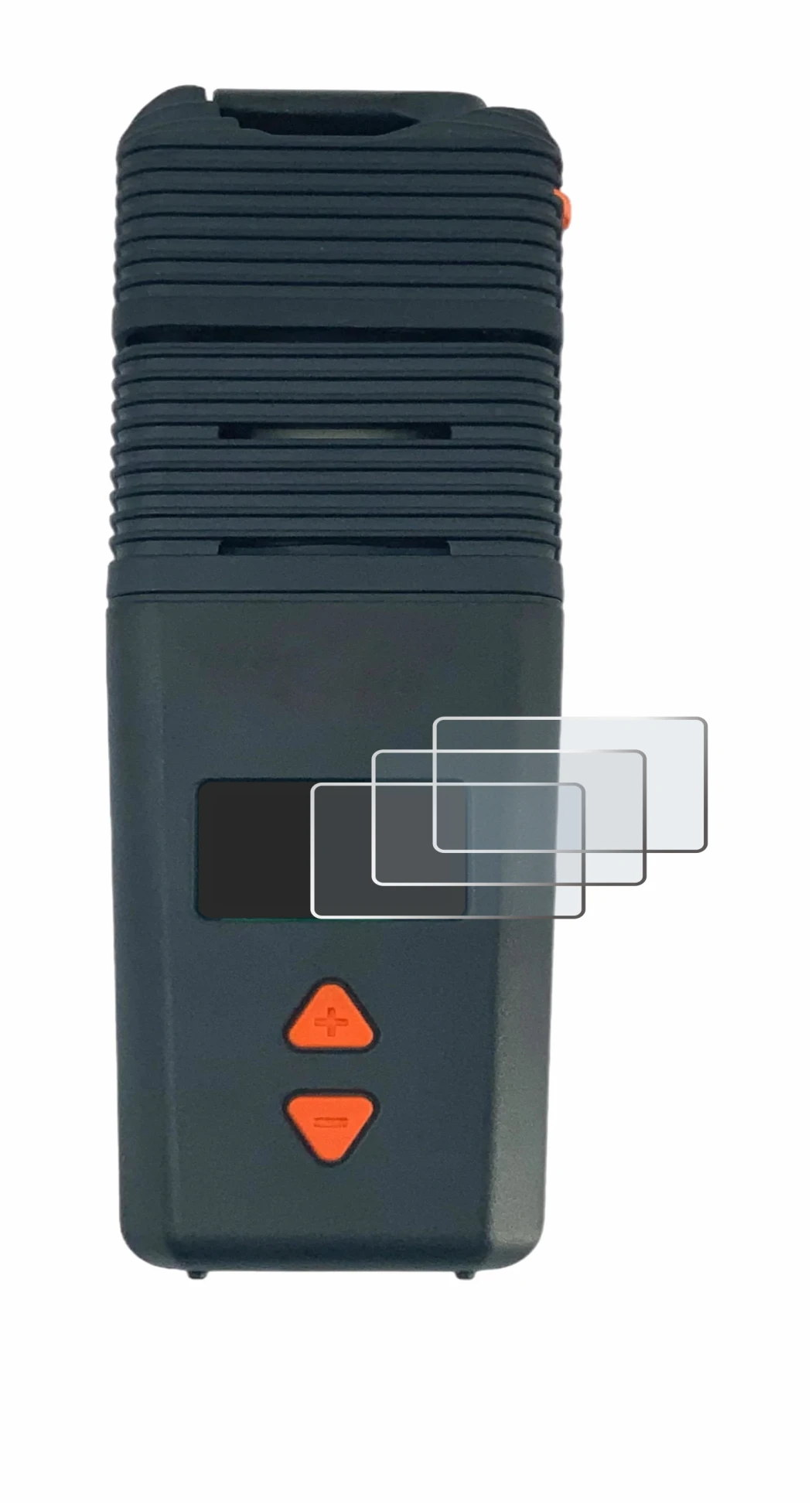 Immagine del dispositivo Storz & Bickel Venty Vaporizer con un'ampia varietà di protezioni per lo schermo.