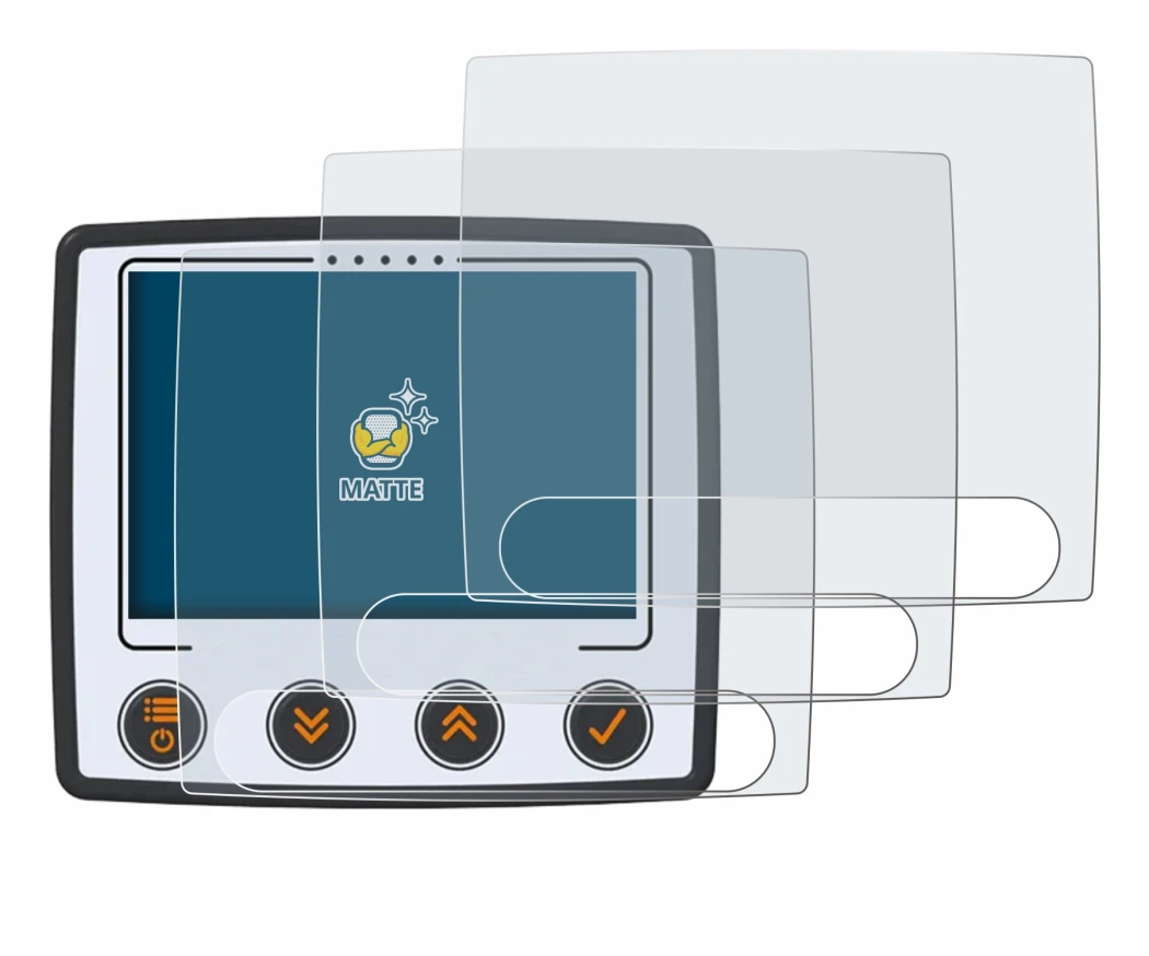 Immagine del dispositivo Skytraxx 5 Mini con un'ampia varietà di protezioni per lo schermo.