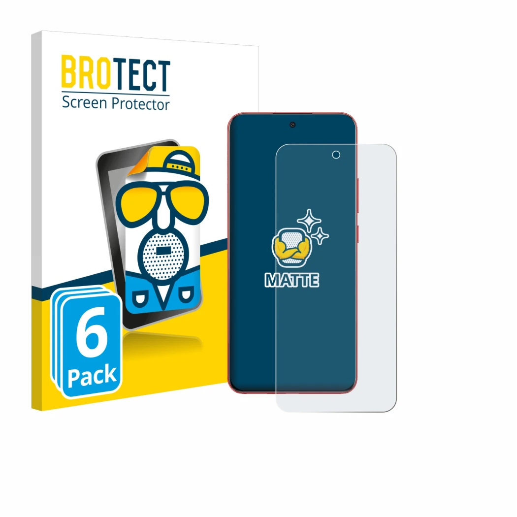 Parte frontale di una confezione del prodotto con il logo del marchio BROTECT. Accanto è raffigurato il dispositivo Oppo A5 Pr