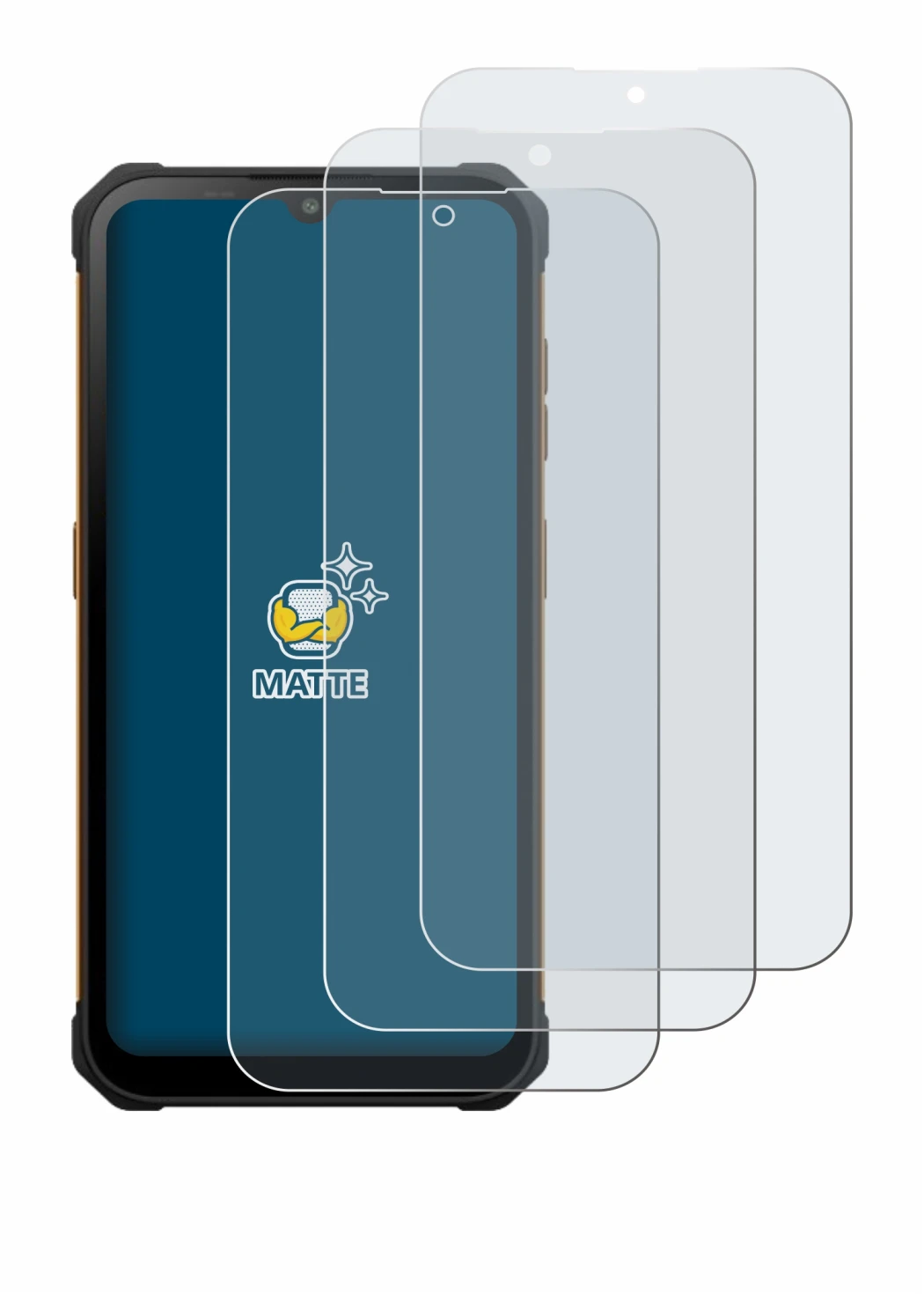 Immagine del dispositivo Hammer Iron Va con un'ampia varietà di protezioni per lo schermo.