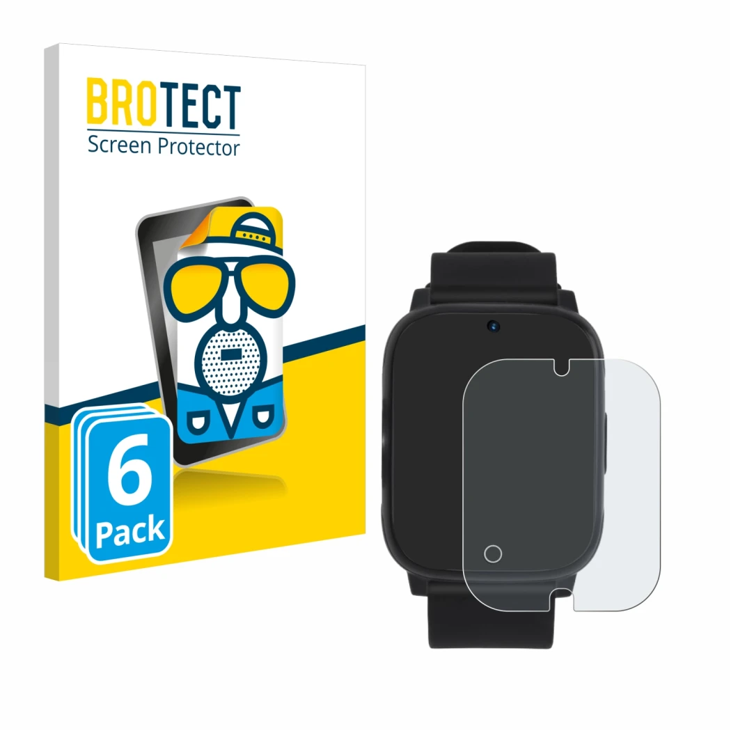 Parte frontale di una confezione del prodotto con il logo del marchio BROTECT. Accanto è raffigurato il dispositivo NikuTRAX N