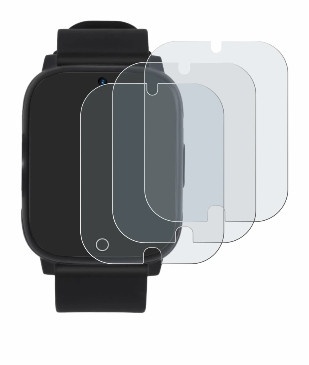 Immagine del dispositivo NikuTRAX NC83S con un'ampia varietà di protezioni per lo schermo.