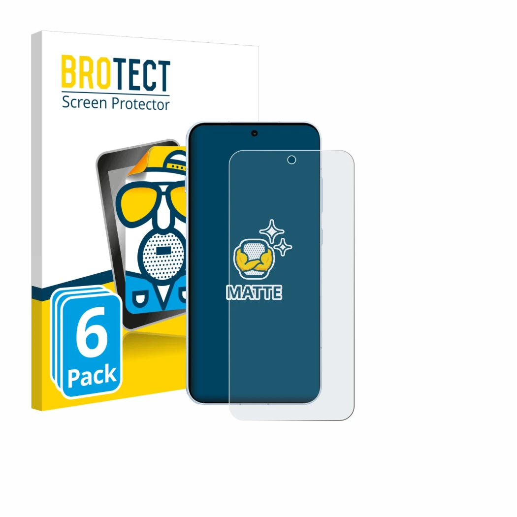 Parte frontale di una confezione del prodotto con il logo del marchio BROTECT. Accanto è raffigurato il dispositivo Oppo Find