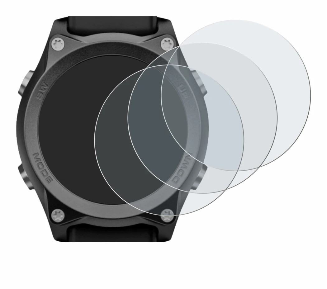 Immagine del dispositivo Mares Sirius con un'ampia varietà di protezioni per lo schermo.