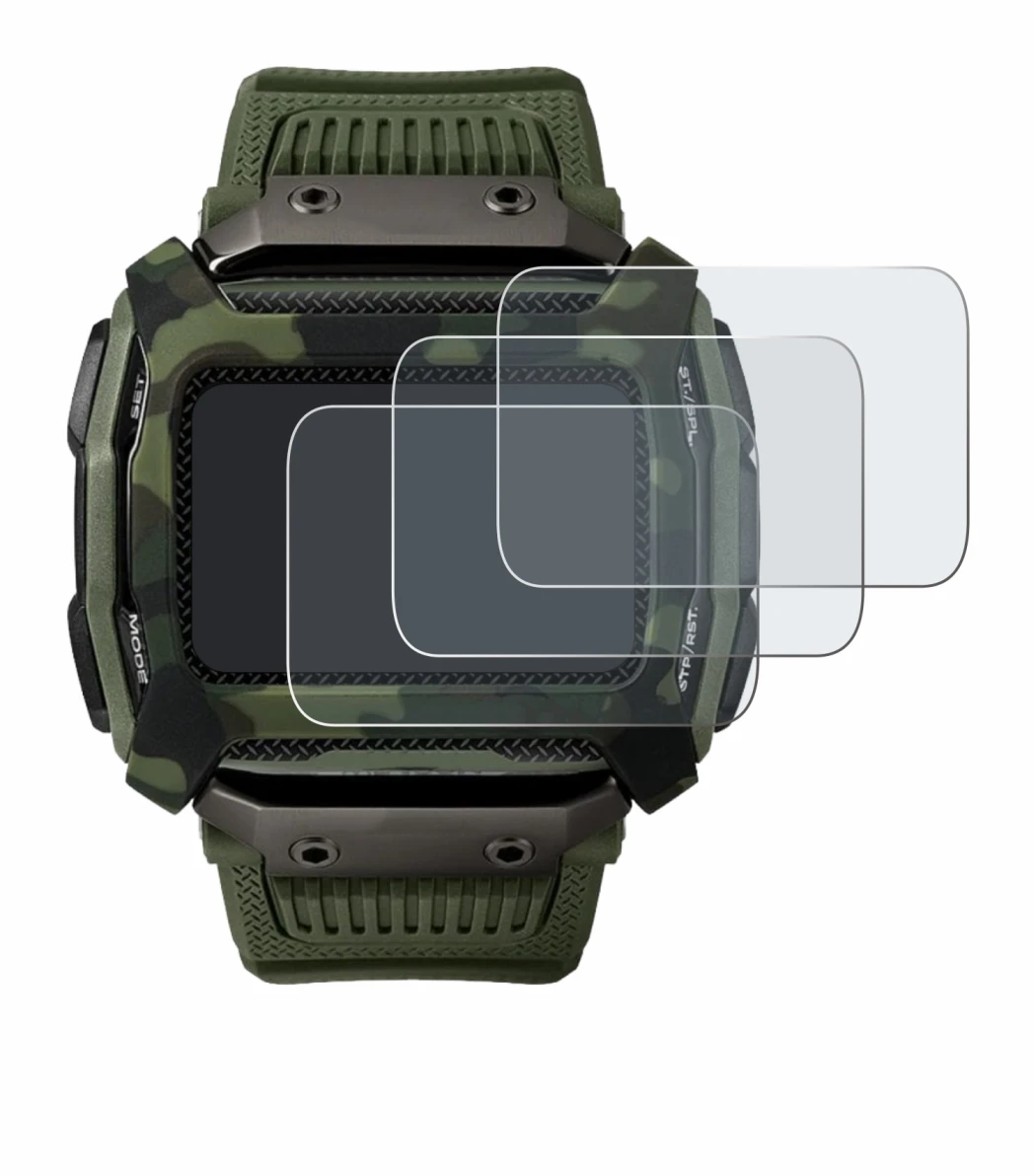 Immagine del dispositivo Timex Command Shock con un'ampia varietà di protezioni per lo schermo.