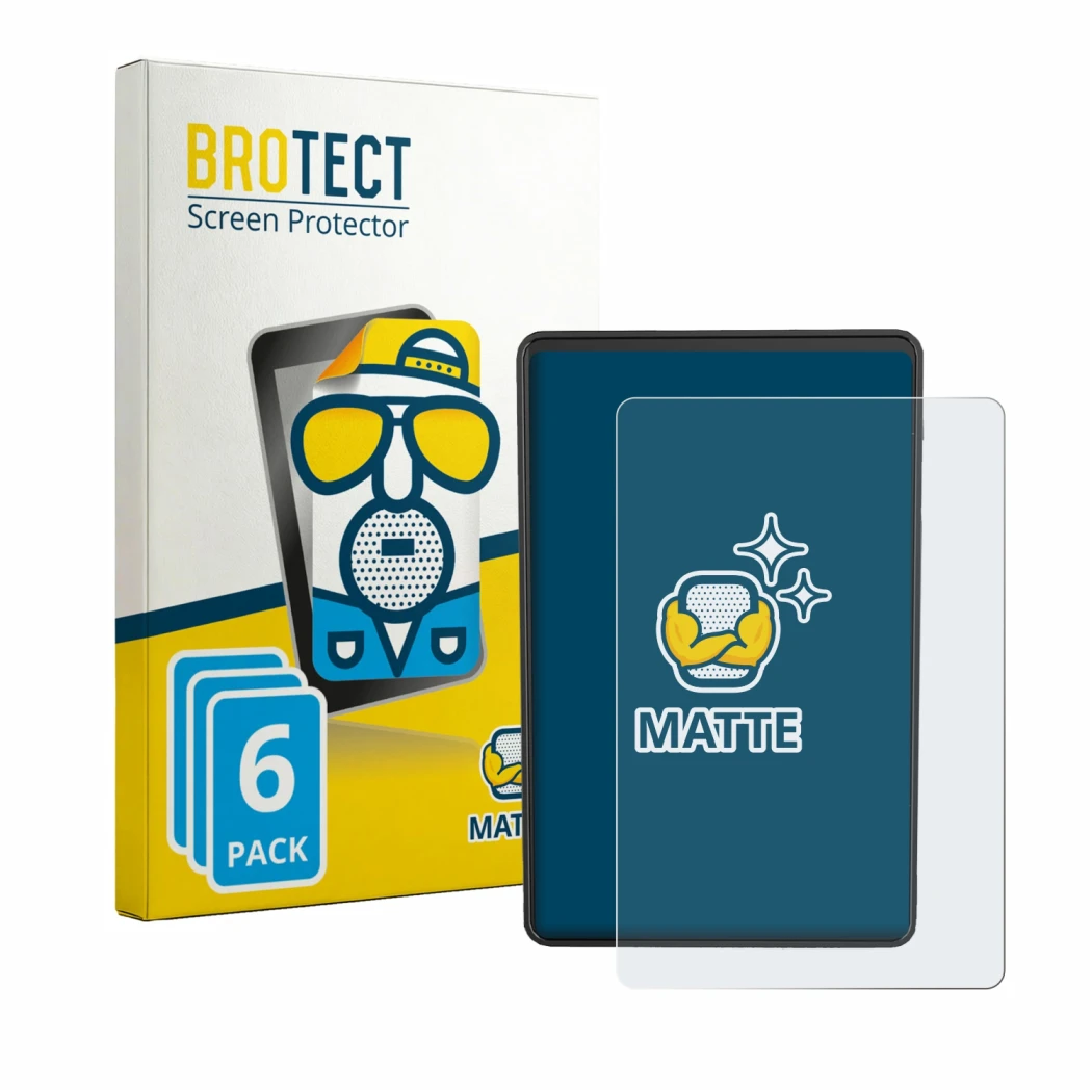 Parte frontale di una confezione del prodotto con il logo del marchio BROTECT. Accanto è raffigurato il dispositivo Bafang VD0