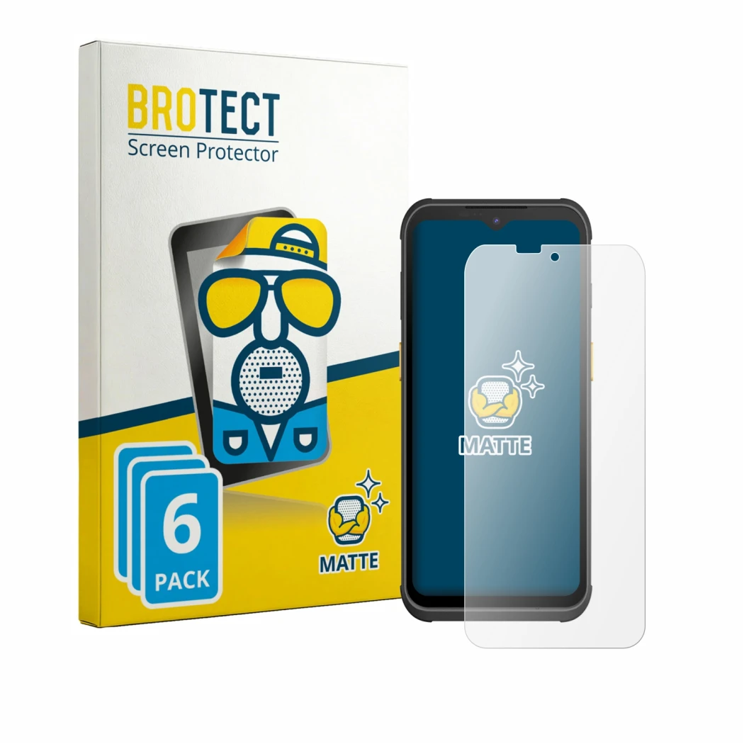 Parte frontale di una confezione del prodotto con il logo del marchio BROTECT. Accanto è raffigurato il dispositivo Werock Roc