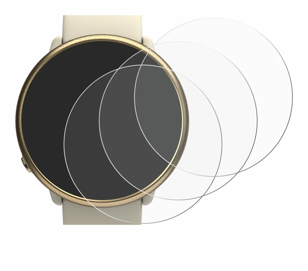 Immagine del dispositivo Polar Ignite 2 con un'ampia varietà di protezioni per lo schermo.