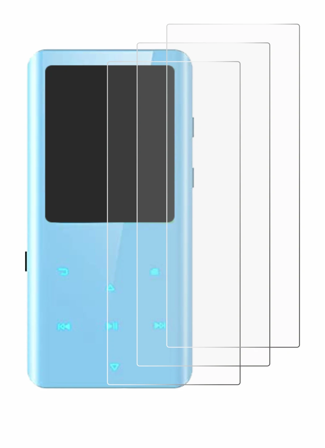 Immagine del dispositivo AGPtek A19X con un'ampia varietà di protezioni per lo schermo.
