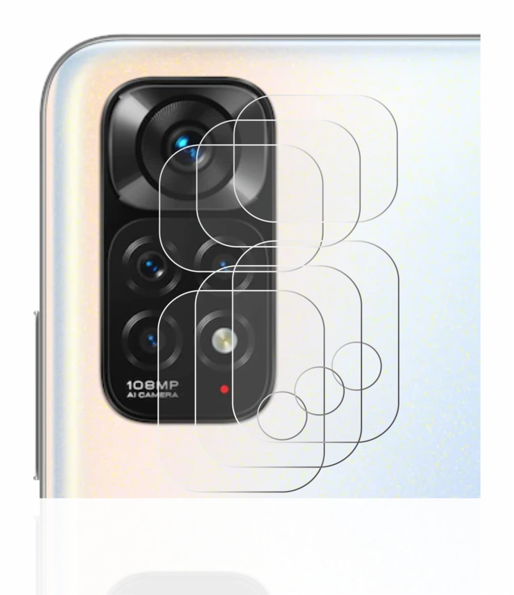 Immagine del dispositivo Xiaomi Redmi Note 11S (SOLO Fotocamera) con un'ampia varietà di protezioni per lo schermo.