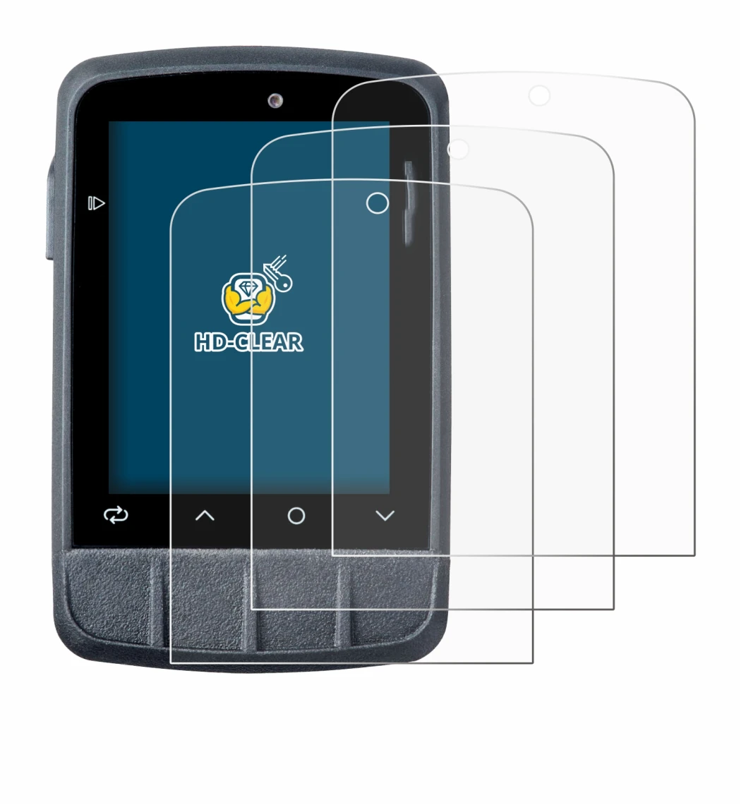 Immagine del dispositivo Giant Dash M200 con un'ampia varietà di protezioni per lo schermo.