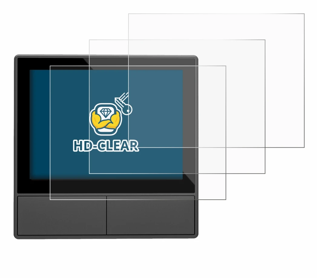 Immagine del dispositivo SONOFF NSPanel Smart Scene Wall Switch EU con un'ampia varietà di protezioni per lo schermo.