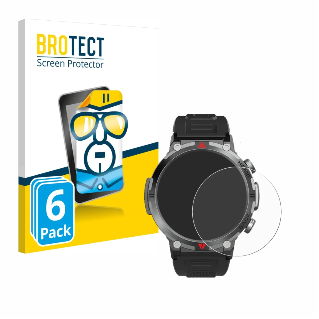 Parte frontale di una confezione del prodotto con il logo del marchio BROTECT. Accanto è raffigurato il dispositivo IFMDA S100