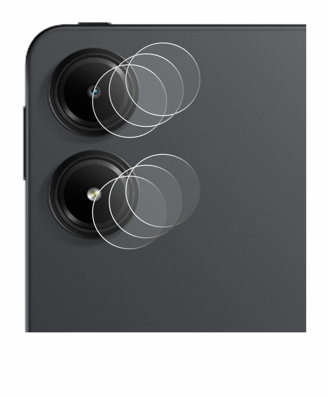 Immagine del dispositivo Xiaomi Redmi Pad Pro 5G (SOLO Fotocamera) con un'ampia varietà di protezioni per lo schermo.