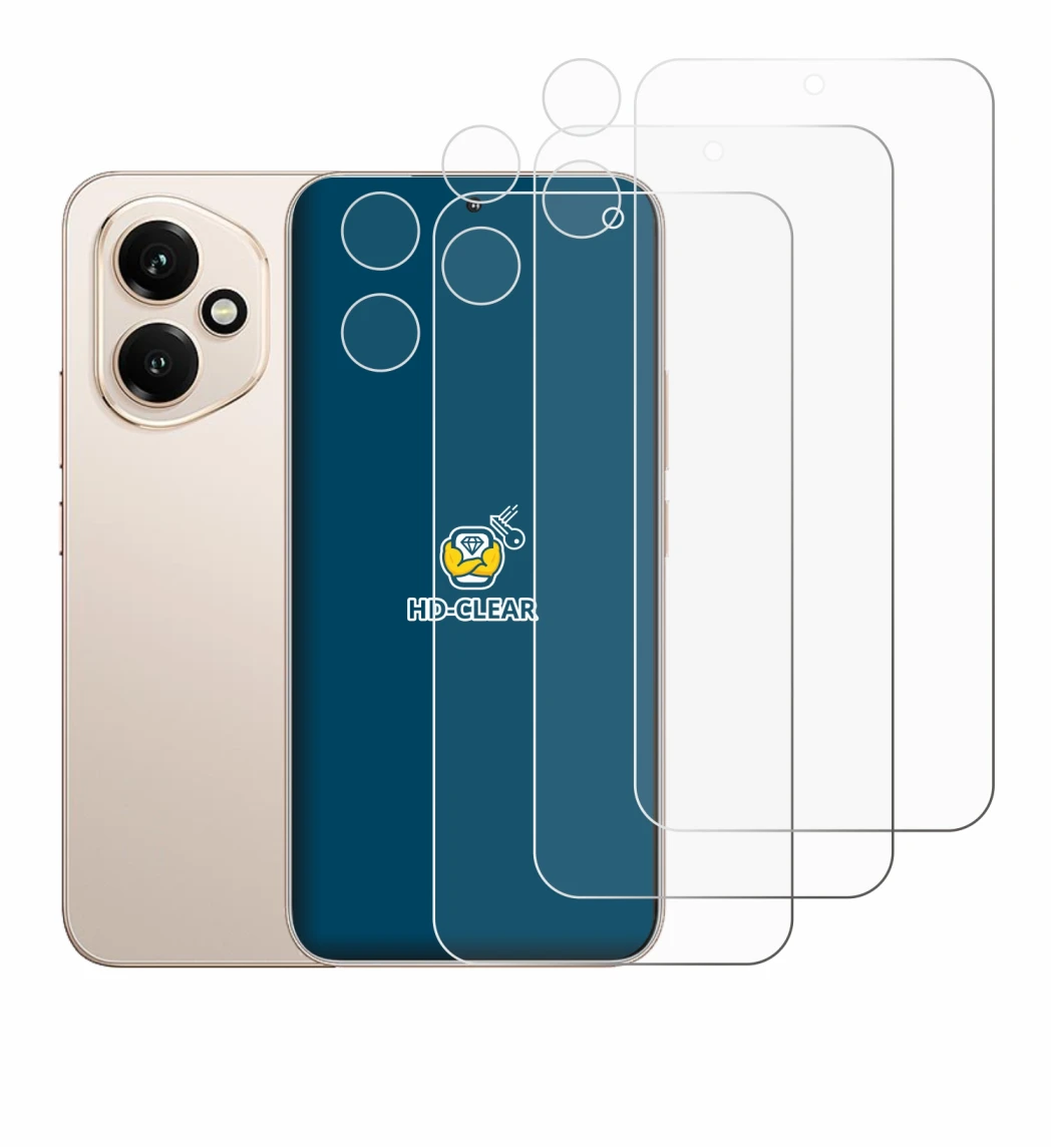 Immagine del dispositivo Honor 400 (Fronte+Fotocamera) con un'ampia varietà di protezioni per lo schermo.