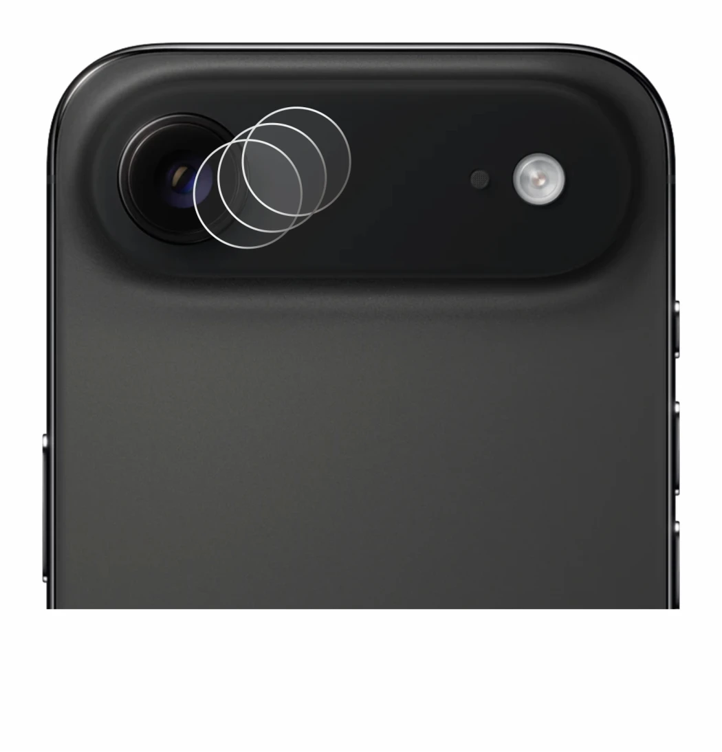 Immagine del dispositivo Apple iPhone Air (SOLO Fotocamera) con un'ampia varietà di protezioni per lo schermo.