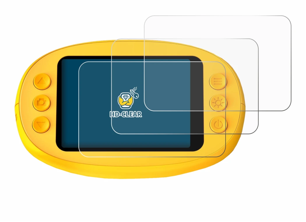 Immagine del dispositivo Ashfly inskam 382 con un'ampia varietà di protezioni per lo schermo.