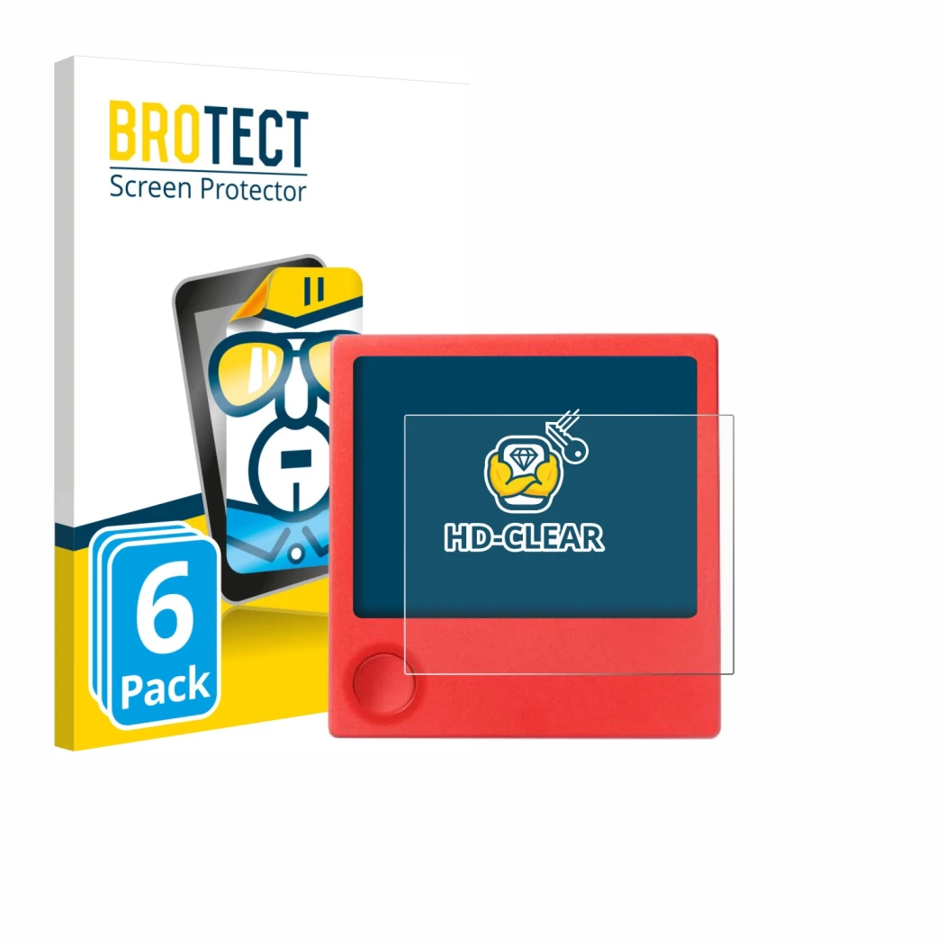 Parte frontale di una confezione del prodotto con il logo del marchio BROTECT. Accanto è raffigurato il dispositivo PicPak E-I