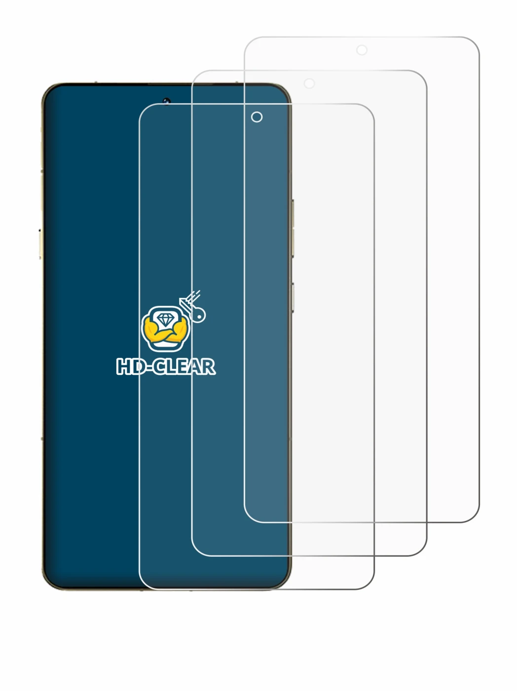 Immagine del dispositivo Motorola Signature 165 con un'ampia varietà di protezioni per lo schermo.