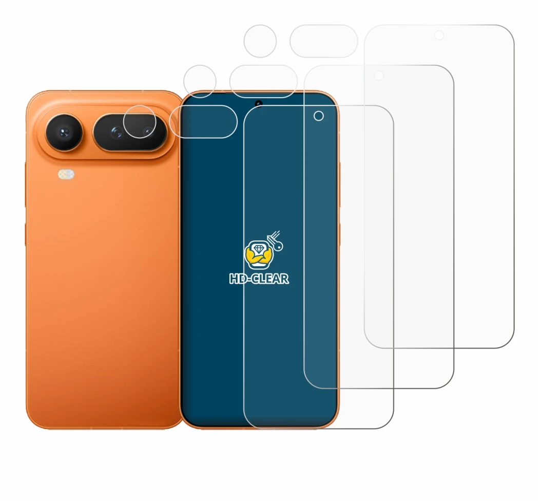 Immagine del dispositivo Honor Magic 8 Pro Lite (Fronte+Fotocamera) con un'ampia varietà di protezioni per lo schermo.